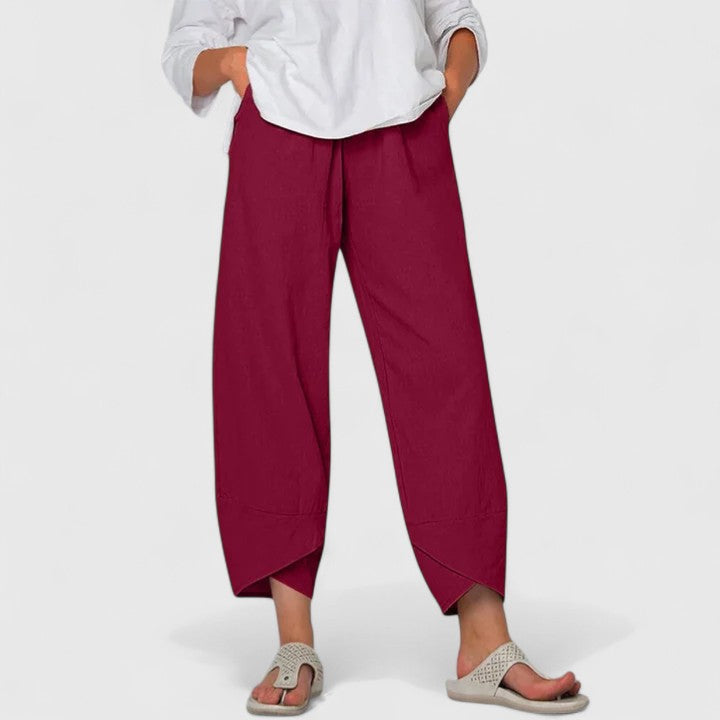 Prism | Women's Elegant Trousers with Unique Texture