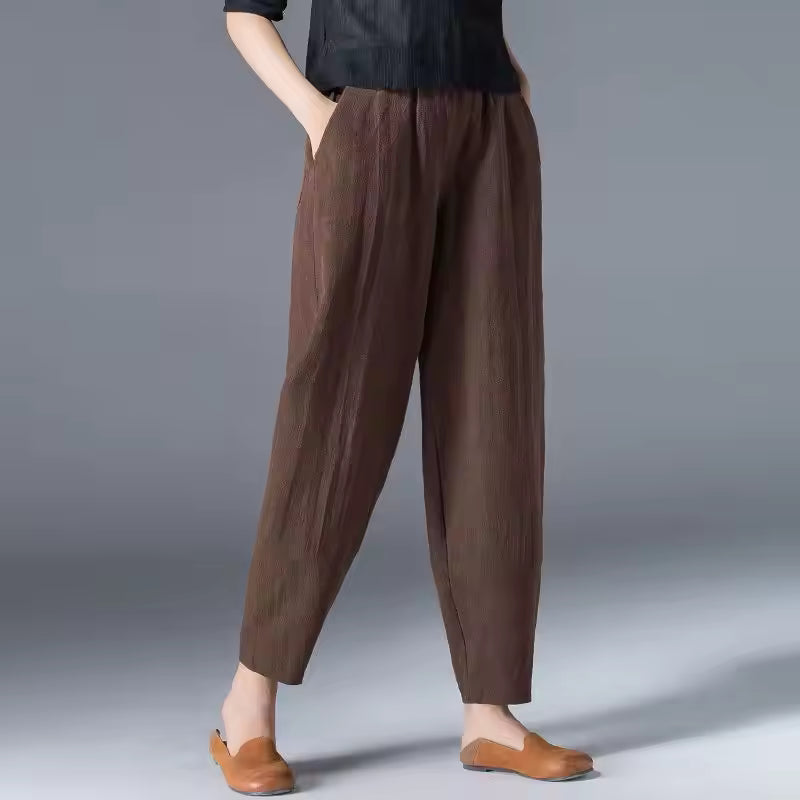 Elsie | Lightweight Relaxed Summer Trousers
