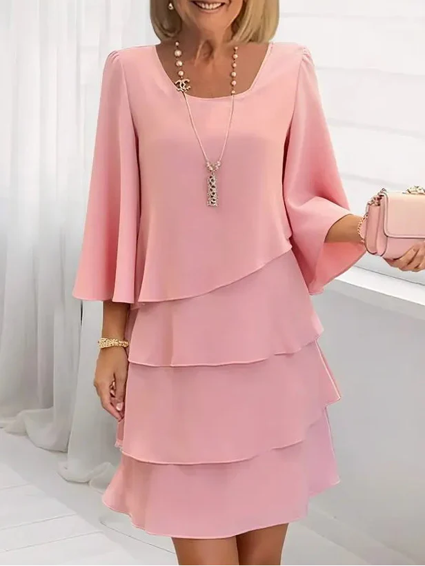 Catherine | Elegant Comfort Ruched Dress