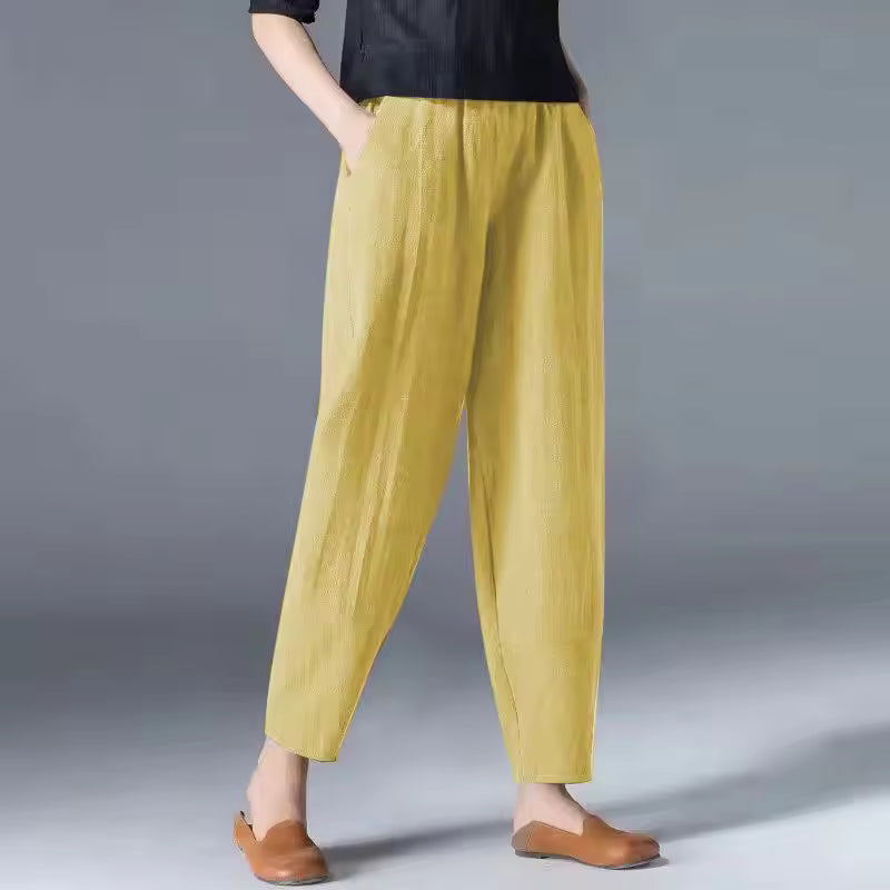 Elsie | Lightweight Relaxed Summer Trousers