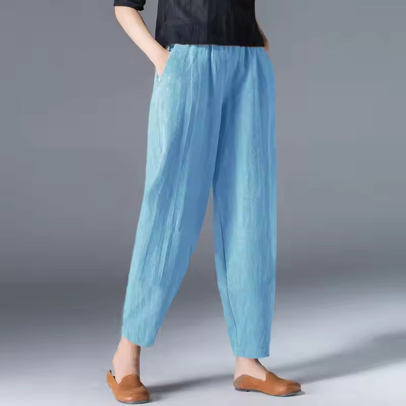Elsie | Lightweight Relaxed Summer Trousers