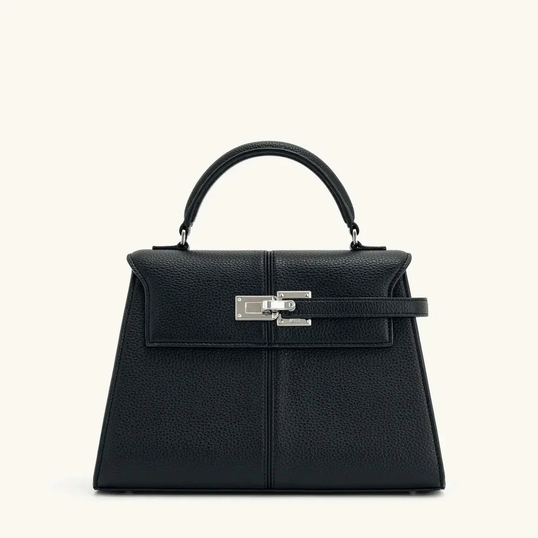 Charlotte | Structured Leather Crossbody Bag