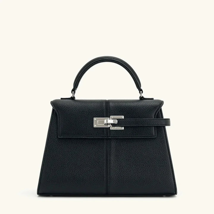 Charlotte | Structured Leather Crossbody Bag