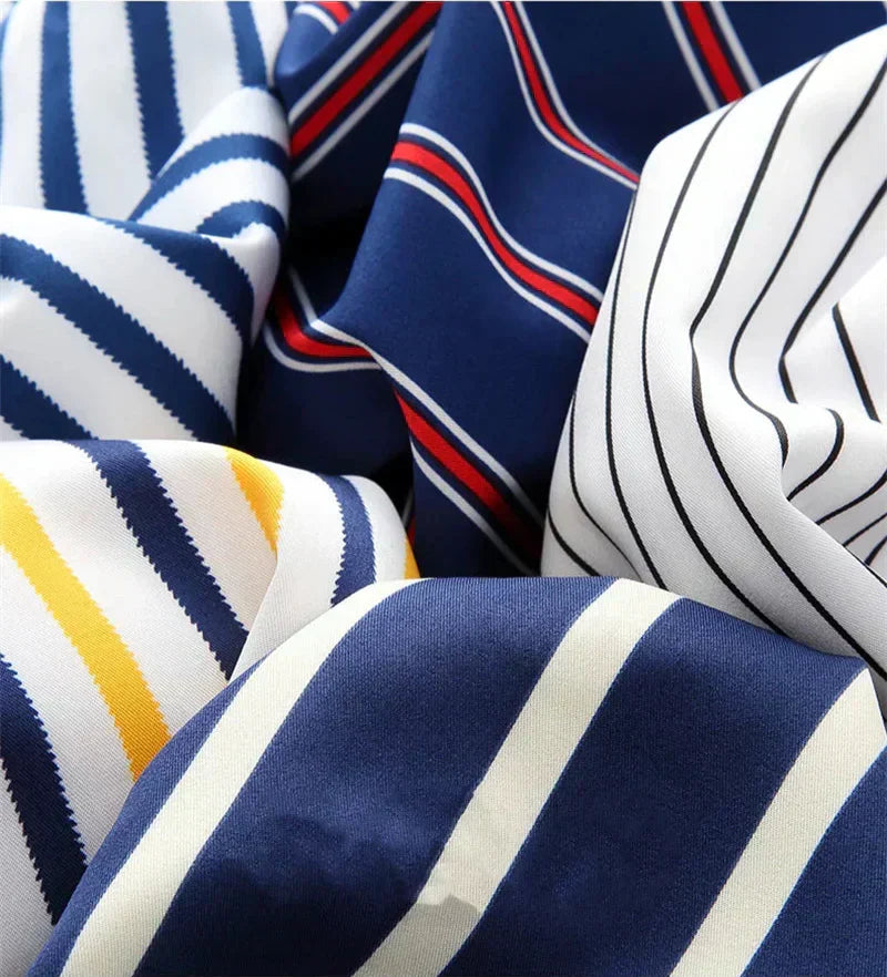 Jermaine | Relaxed Striped Cotton Shirt, Casual Chic
