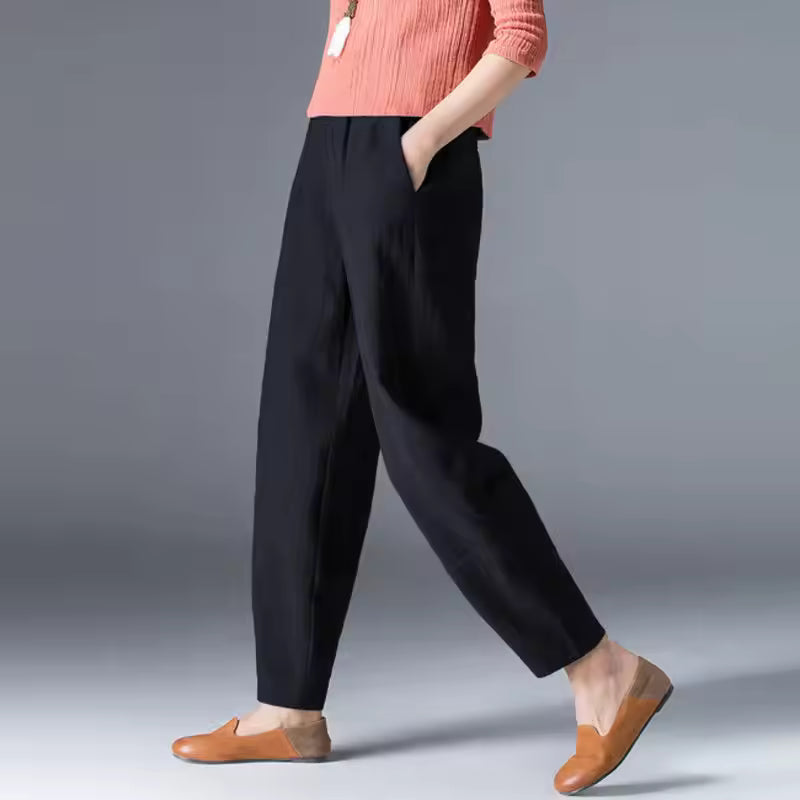 Elsie | Lightweight Relaxed Summer Trousers