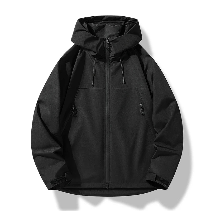 Angus | Lightweight Hooded Rain Jacket