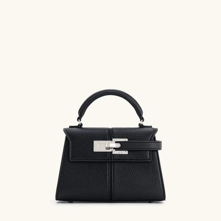 Charlotte | Structured Leather Crossbody Bag