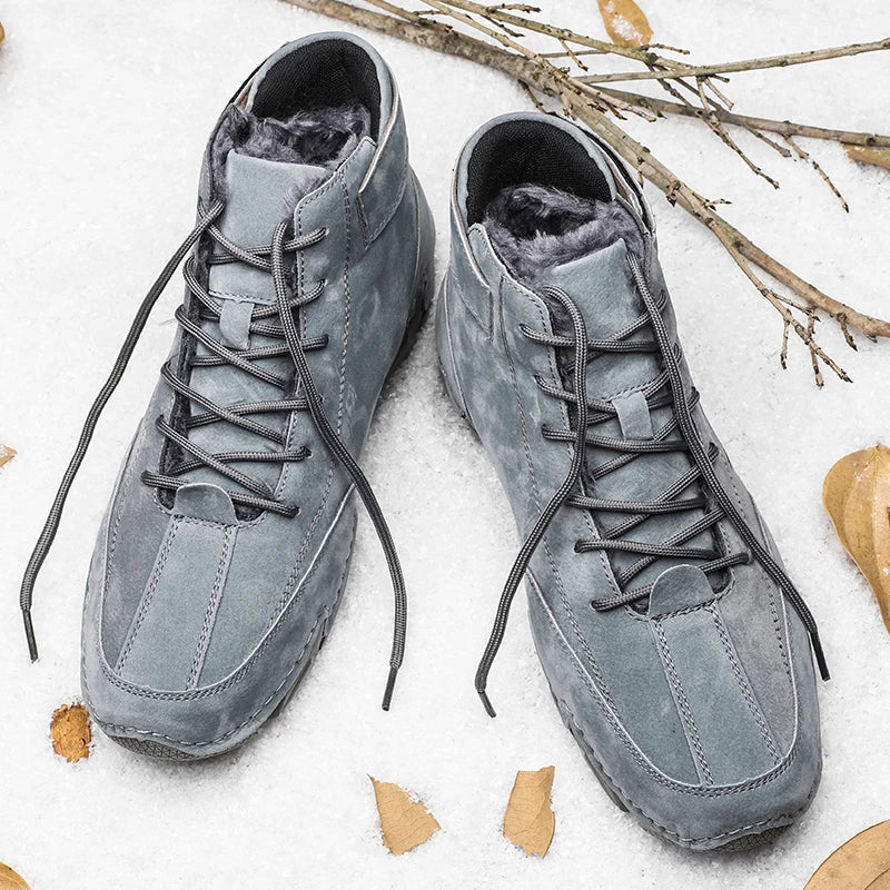 Arthur | Water-Repellent Leather Shoes, Fur-Lined Option