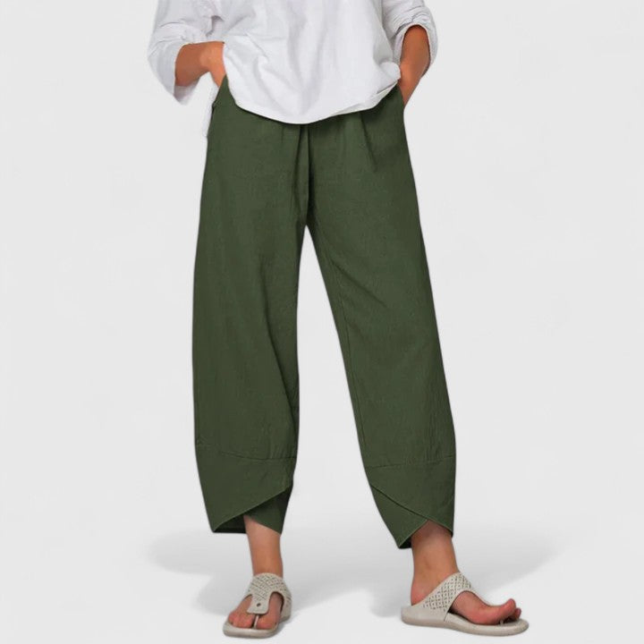 Prism | Women's Elegant Trousers with Unique Texture