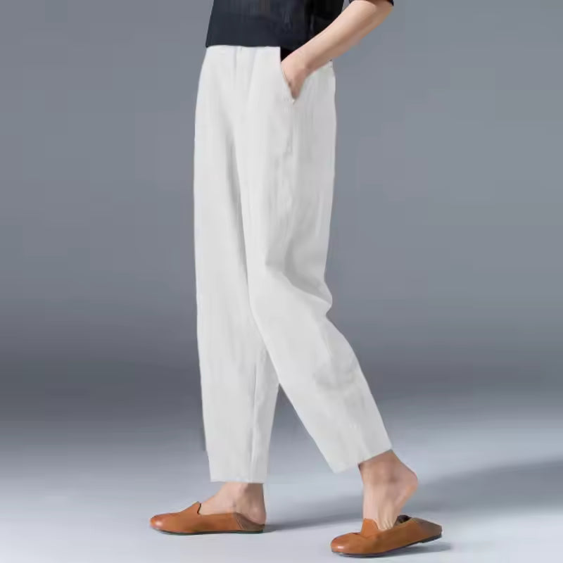 Elsie | Lightweight Relaxed Summer Trousers
