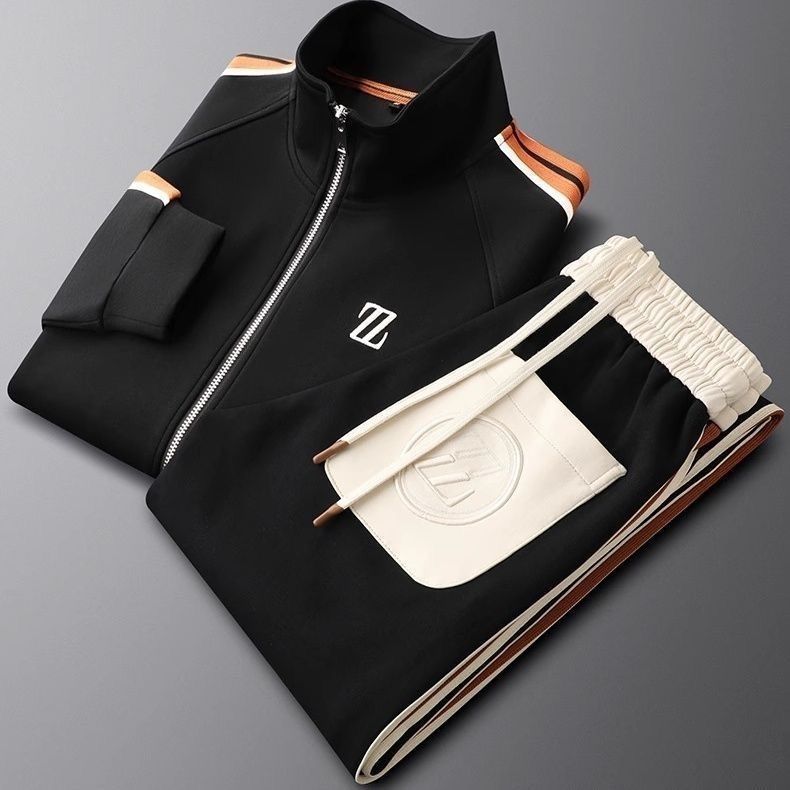 Ernest | Zip-Up Jacket and Drawstring Trousers Set
