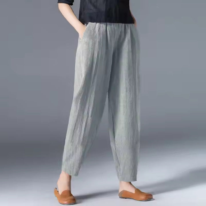 Elsie | Lightweight Relaxed Summer Trousers