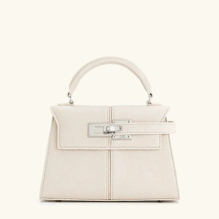 Charlotte | Structured Leather Crossbody Bag