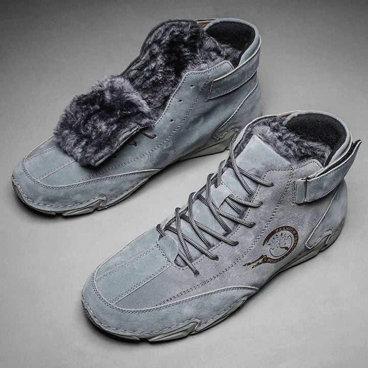Arthur | Water-Repellent Leather Shoes, Fur-Lined Option