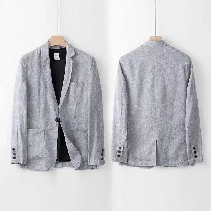 Giles | Linen Blazer and Trousers Set