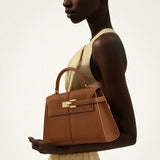 Structured Leather Crossbody Bag | Timeless Elegance, Effortless Style