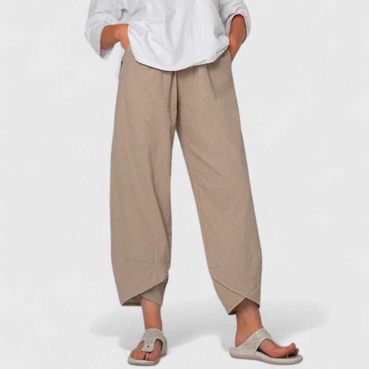 Prism | Women's Elegant Trousers with Unique Texture
