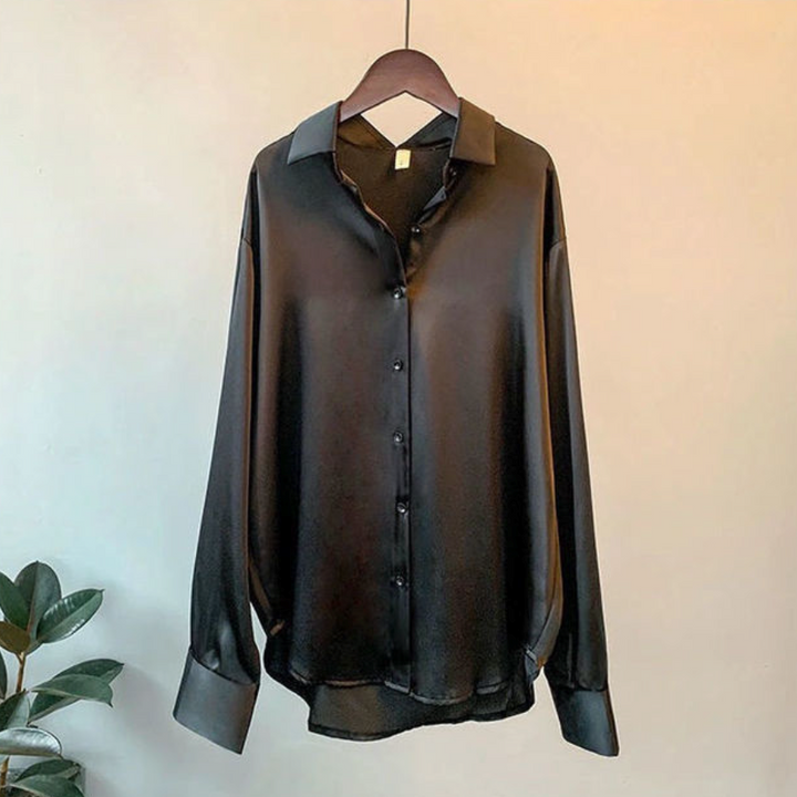 Florence | Loose-Fit Satin Blouse