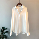 Satin Blouse Loose Fit | Luxurious Comfort, Effortless Sophistication