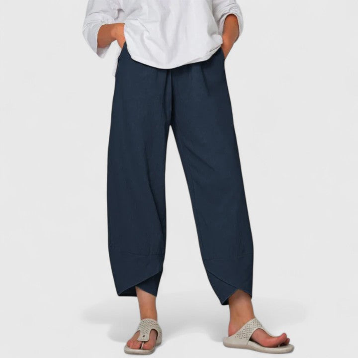 Prism | Women's Elegant Trousers with Unique Texture