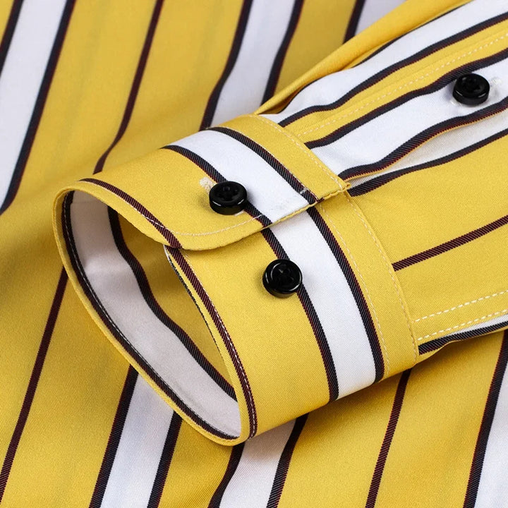 Jermaine | Relaxed Striped Cotton Shirt, Casual Chic