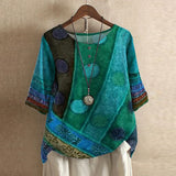 Vintage Floral Blouse | Timeless Feminine Elegance