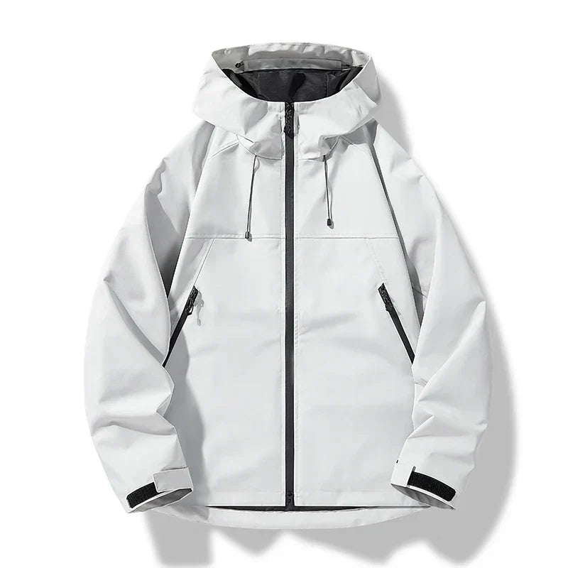 Angus | Lightweight Hooded Rain Jacket