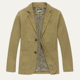 Men's Cotton Windbreaker Blazer | Versatile Style, All-Season Comfort