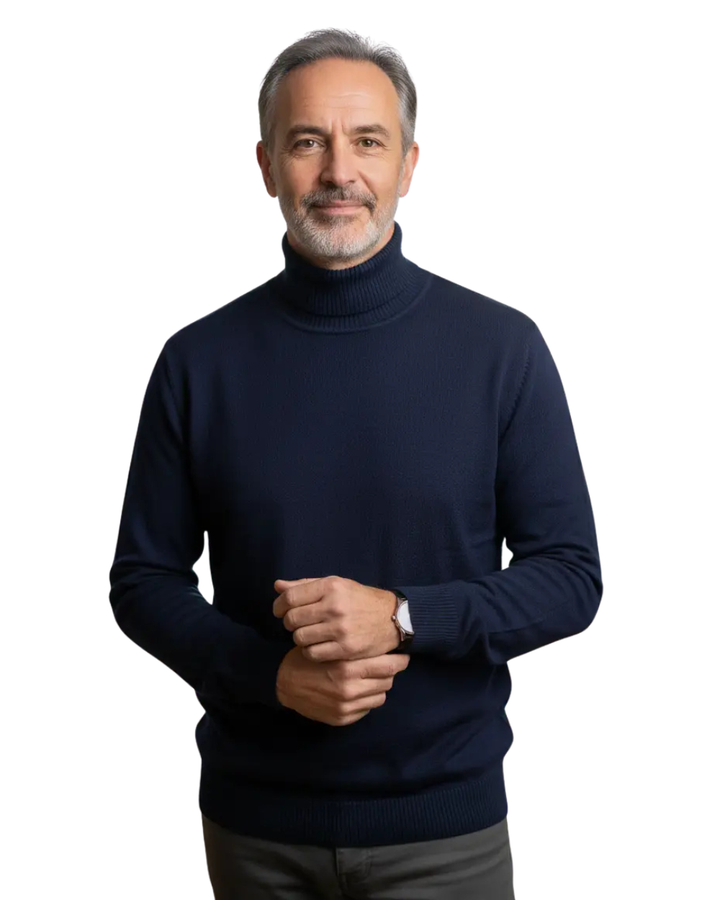 Geoffrey | Roll Neck Jumper