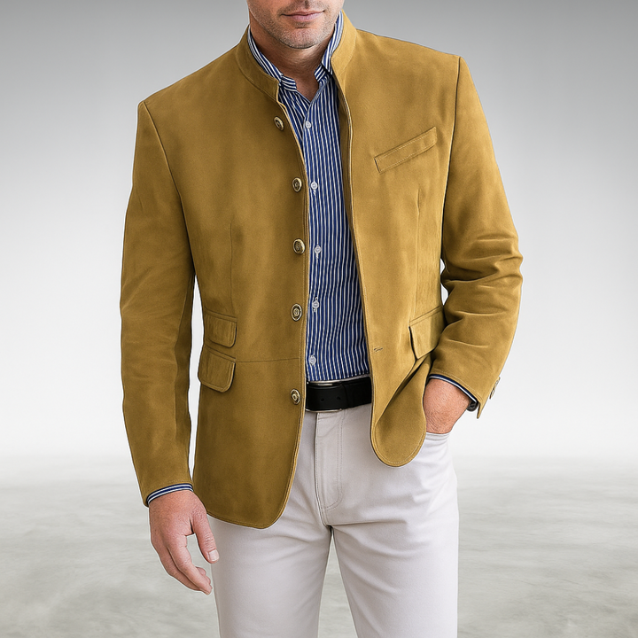 Richard | Textured Button Cardigan with Deep Pockets