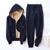 Fleece-Lined Hoodie & Jogger Set | Ultimate Winter Comfort & Style