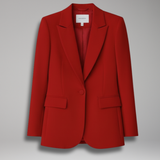 Women's Blazer | Professional Elegance, Single Button Style
