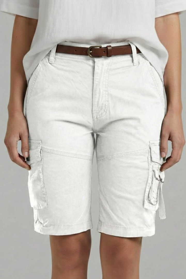 Jenna | Women's Utility Pocket Cargo Shorts