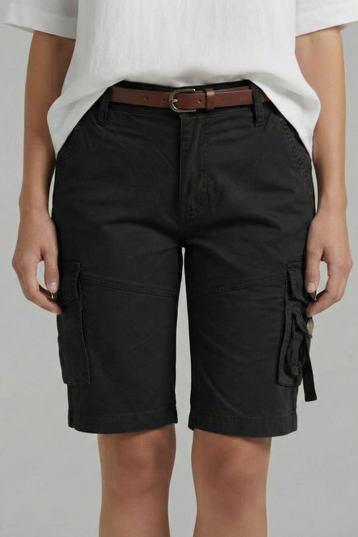 Jenna | Women's Utility Pocket Cargo Shorts