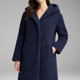 Long Hooded Coat | Structured Warmth with Everyday Function