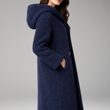 Long Hooded Coat | Structured Warmth with Everyday Function