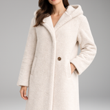 Long Hooded Coat | Structured Warmth with Everyday Function