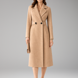 Women's Stand-Collar Zip Coat | Structured Warmth with Modern Edge