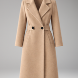 Women's Stand-Collar Zip Coat | Structured Warmth with Modern Edge