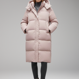 Long Quilted Hooded Jacket | Ultimate Winter Protection with Sophisticated Style
