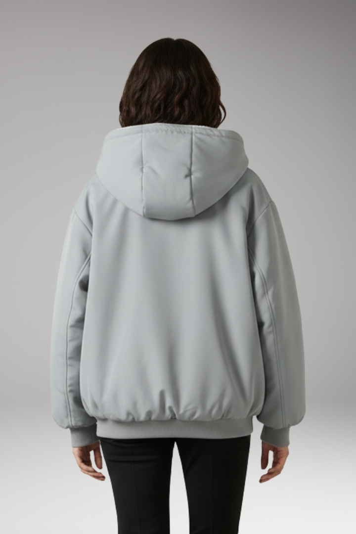 Judith | Sporty Zip Jacket with Lined Hood