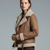 Sherpa Lined Zip Jacket | Textured Warmth with Structured Style