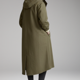 Women's Long Hooded Raincoat | Waterproof Protection with Stylish Coverage