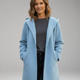 Oversized Lapel Coat | Relaxed Structure with Hidden Closure