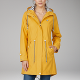 Water-Resistant Long Raincoat | Functional Coverage with a Defined Silhouette