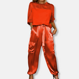 Relaxed Fit Two-Piece Loungewear Set | Effortless Comfort, All-Day Style