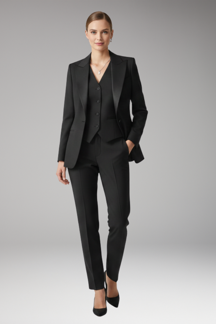 Eilidh | Three-Piece Suit with Notched Lapels
