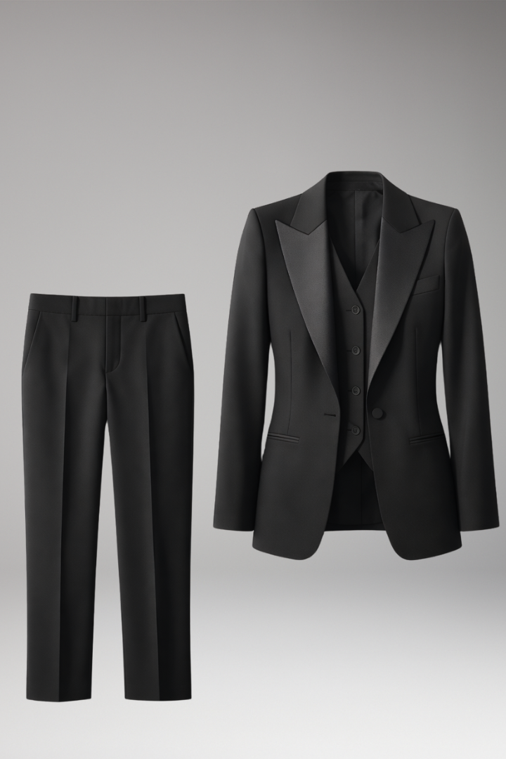 Eilidh | Three-Piece Suit with Notched Lapels