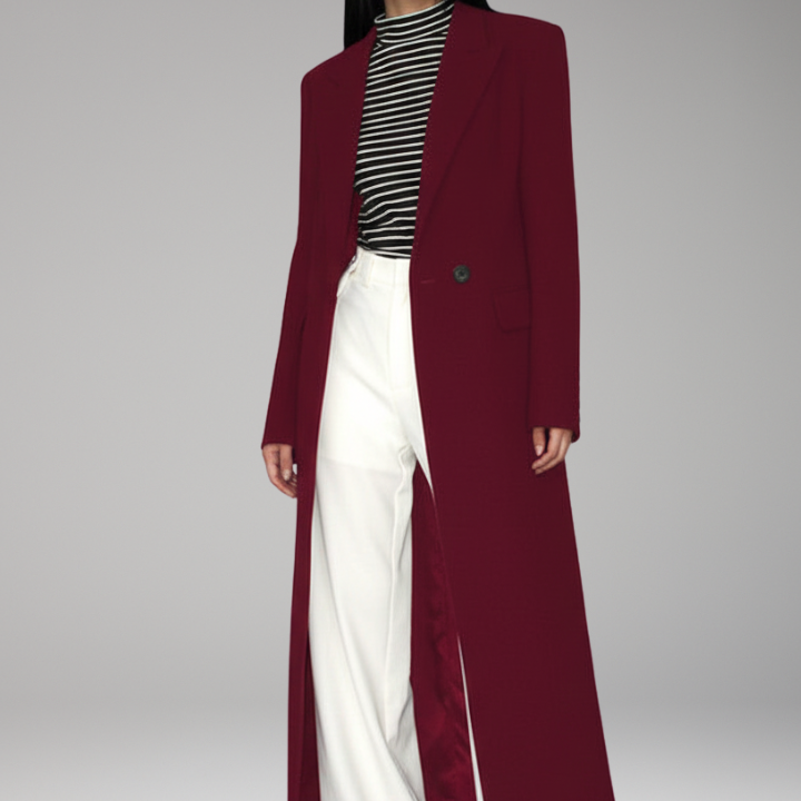 Women's Tailored Blazer | Classic Lapel Design with Professional Fit