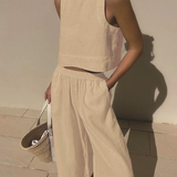 Cotton Lounge Set | Relaxed Comfort, Effortless Casual Style